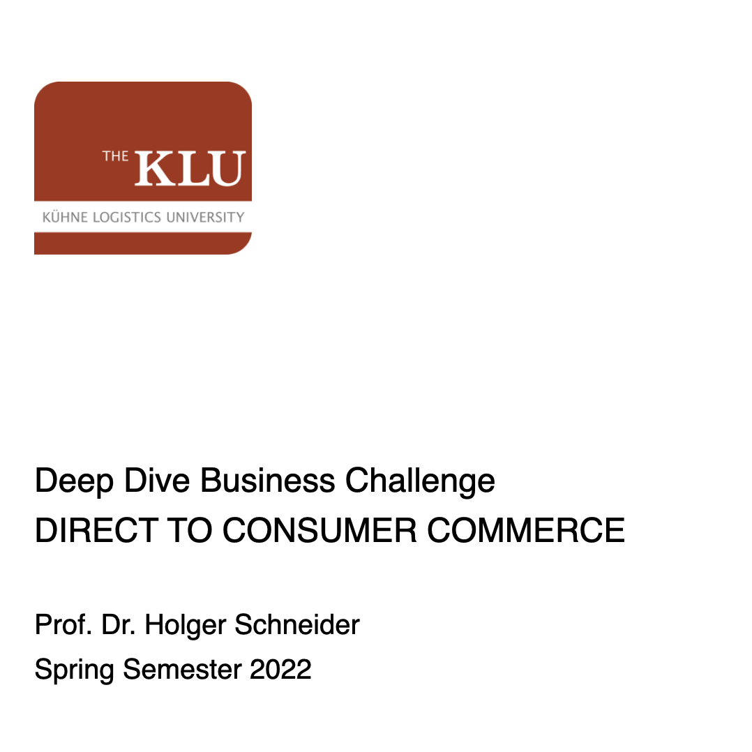 Deep Dive Business Challenge